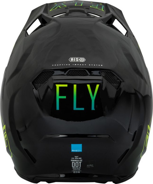 Black/Blue/Hi-Viz Rear Detail